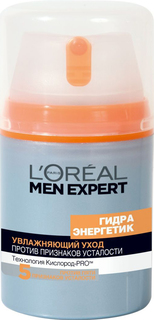 Увлажняющий крем-уход LOreal Paris Men Expert Hydra Power против признаков усталости 50мл L'Oreal