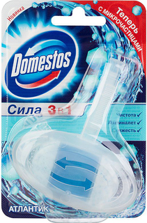 Блок для унитаза Domestos Атлантик 3в1 40г