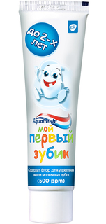 Зубная паста Aquafresh Мой первый зубик 50мл
