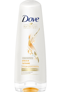 Бальзам-ополаскиватель Dove Hair Therapy Блеск и питание 200 мл