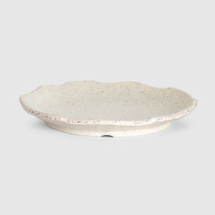 Блюдо Kulsan White granite круглое 20 см