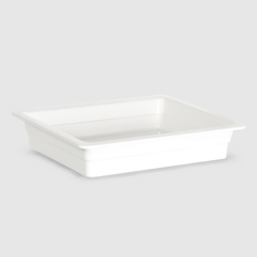 Блюдо Kulsan Cream white прямоугольное 28,5х32,5 см