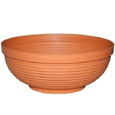 Миска Szemek Теракота D52:H21.5См