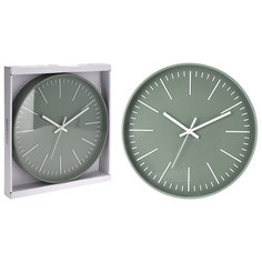Часы часы настенные KOOPMAN D305х43мм зеленый полипропилен