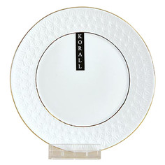 Тарелки тарелка KORALL Снежная королева 21см десертная керамика круглая Коралл