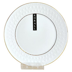 Тарелки тарелка KORALL Снежная королева 16,5см десертная керамика круглая Коралл