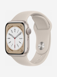 Часы Apple Watch Series 8 GPS 41mm Starlight Aluminium Case S/M, A2770, Бежевый