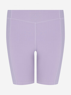 Шорты женские Reebok Yoga Rib Short, Фиолетовый