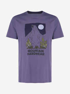 Футболка мужская Mountain Hardwear Bear Trail Short Sleeve, Фиолетовый