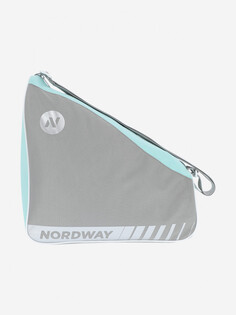 Сумка для ледовых коньков детская Nordway Slide Girl, Серый