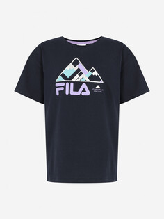 Футболка для девочек FILA, Синий