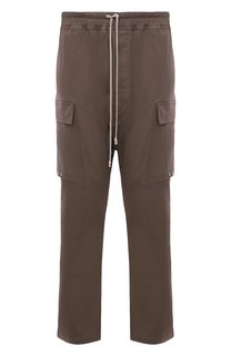 Хлопковые брюки-карго Rick Owens