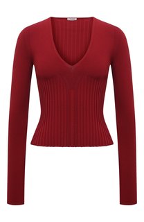 Пуловер из вискозы Jil Sander