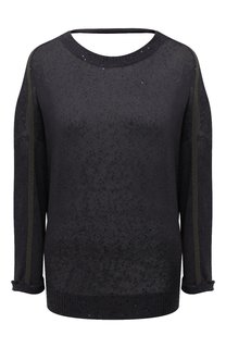 Пуловер изо льна и шелка Brunello Cucinelli