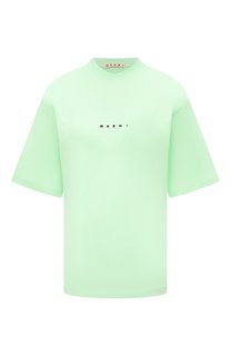 Хлопковая футболка Marni