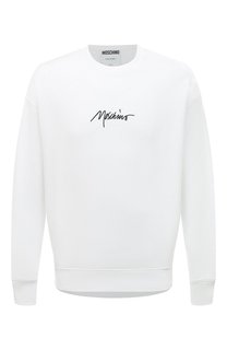 Хлопковый свитшот Moschino