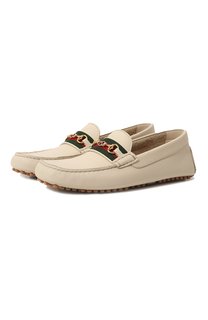 Кожаные мокасины Ayrton Gucci