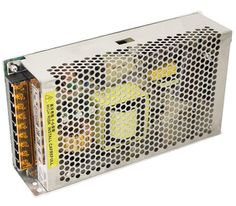 Источник питания Tantos TS-20A-OPN стабилизированный 12В 20А, регулировка выходного напряжения, защита от КЗ, перфорированный корпус IP20