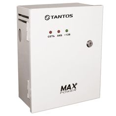 Источник питания Tantos ББП-80 MAX резервированный 12В 8А (макс 8.3А) под акб.12В 1х17 или 2х12 или 2x7Ач.