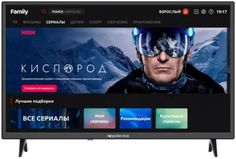 Телевизор TopDevice TDTV32BS01H_BK black, HD, Smart TV, DVB-T2/C/S2, 3*HDMI, 2*USB