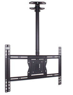 Кронштейн потолочный Kromax COBRA-4 Kromax_25016 для телевизора, 15-75", макс. 65кг, поворот и наклон, чёрный