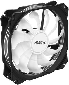 Вентилятор для корпуса ALSEYE M120-PB 120x120x25mm, 1300rpm, 42.5CFM, 23.6dBA, molex/3-pin RTL