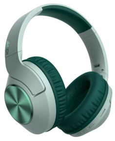 Наушники беспроводные A4Tech BH300 MATCHA GREEN зеленые, bluetooth, оголовье (1789641)