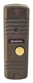 Вызывная панель Tantos WALLE (медь) HD цветная (накладная), ИК подсветка, 4-х проводная с регулировкой громкости динамика