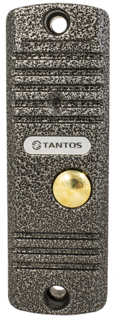 Вызывная панель Tantos WALLE (серебро) HD цветная (накладная), ИК подсветка, 4-х проводная с регулировкой громкости динамика