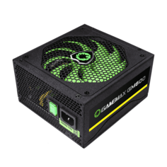 Блок питания ATX GameMax GM-600 600W, active PFC, вентилятор 140мм, 80PLUS Bronze, cable management