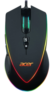 Мышь Acer OMW131 ZL.MCEEE.015 черный оптическая (6000dpi) USB (6but)