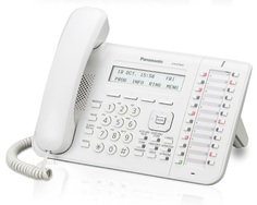 Системный телефон Panasonic KX-DT543RU для KX-TDA/TDE/NCP (белый)