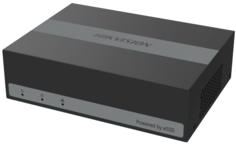 Видеорегистратор HiWatch DS-H204EQA(512GB) 4-х канальный гибридный HD-TVI встроенным eSSD накопителем и технологией AoC (аудио по коаксиальному кабелю