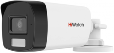 Видеокамера HiWatch DS-T520A (2.8mm) 3К (5Мп 16:9) уличная цилиндрическая HD-TVI с гибридной подсветкой EXIR/LED до 30/20м и встроенным микрофоном (Ao