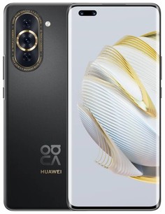 Смартфон Huawei NOVA 10 Pro 51097ESV Starry Black, 6.78", 2652х1200, 50+8+2 Мп, 8GB/256GB, 4500мАч, GPS, Android 12