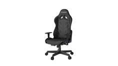 Кресло игровое DxRacer OH/G8000/N регулируемые подлокотники в 3 направлениях, наклон спинки до 150 градусов, механизм качания