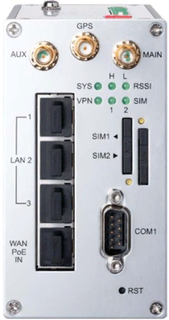 Маршрутизатор NSGate NSBon-63 LTP0M301 промышленный 4G LTE 1 WAN, 3 LAN, 2 RS232, 1 RS485, DI/DO, 2 SIM Slots