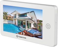Видеодомофон Tantos NEO (white) HD с поддержкой форматов AHD / TVI / CVI 1080р/720p или CVBS (PAL/NTSC)