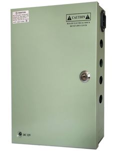 Источник питания Tantos БП-100 V.18 для систем видеонаблюдения 12В 10А 60Вт на 18 выходов