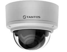 Видеокамера IP Tantos TSi-Ve50VPA 5Мп купольная антивандальная уличная с вариофокальным объективом и питанием PoE