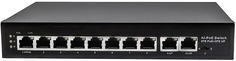 Коммутатор PoE NST NS-SW-8F2F-P/A Passive NST Fast Ethernet на 10 портов