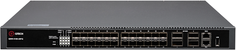 Коммутатор управляемый QTECH QSW-5100-28FQ стекируемый, L3, 24 порта 10GE SFP+, 4 порта 40GE/100GE QSFP28, 4K VLAN, 32K MAC адресов, 1 порт USB 2.0, к