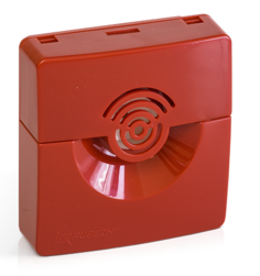 Оповещатель Рубеж ОПОП 2-35 12В (Красный) охранно-пожарный звуковой