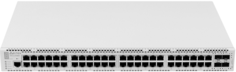 Коммутатор управляемый ELTEX MES2448B 48*10/100/1000 Base-T, 4*10GBase-R (SFP+)/1000Base-X (SFP), L2, 220V AC, 12V DC