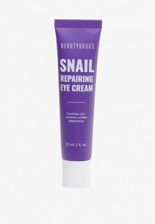 Крем для кожи вокруг глаз BeautyDrugs Snail Repairing Eye Cream, 30 мл