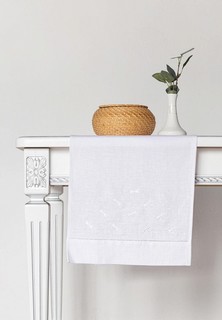 Скатерть-дорожка Bellehome Dragonfly с вышивкой 40х160 хлопок/лен