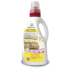 Средства для стирки BIOSOAP Гель для стирки деликатных тканей Home laundry detergent Delicate 1500