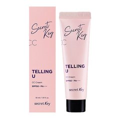 CC крем для лица SECRET KEY СС-Крем для лица осветляющий TELLING U CC CREAM SPF50+ PA+++ 30