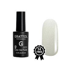 Для ногтей GRATTOL Гель лак для ногтей с блестками Onyx