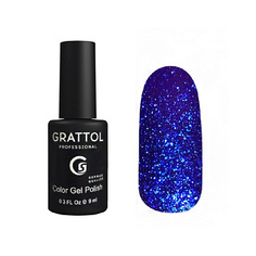 Гель-лак для ногтей GRATTOL Гель лак для ногтей c блестками Opal